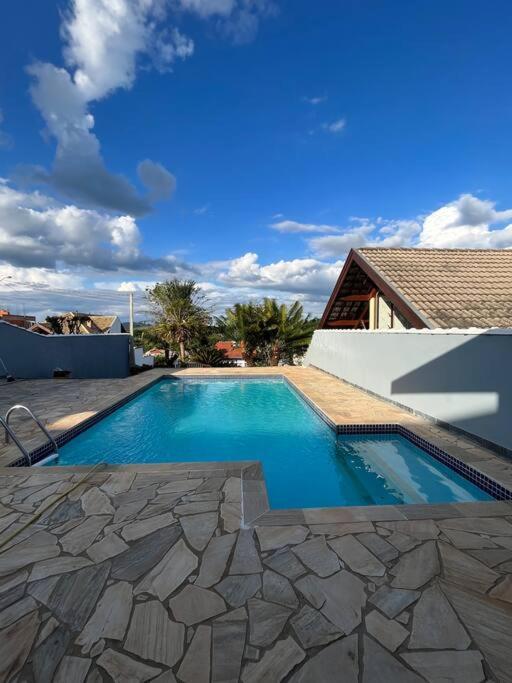 Casa Com Piscina Em Condominio Fechado Águas de Lindóia Exterior foto